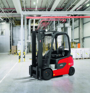 Linde adds intelligent safety to EX electric forklifts