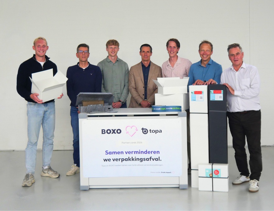 Topa and Boxo build a digital return network for reusable e-commerce packaging